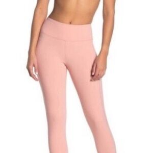 Free People Movement Genesis Scalloped Leggings, Small, Peach, Excellent Cond.